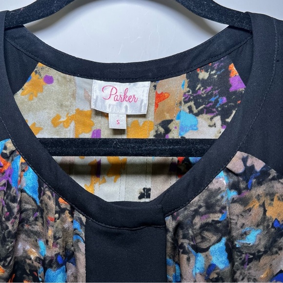 PARKER silk Veronica Floral Dress in Enchanted size small - Picture 5 of 7